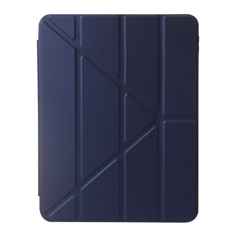 For iPad 10th Gen 10.9 2022 Deformation Transparent Acrylic Leather Tablet Case