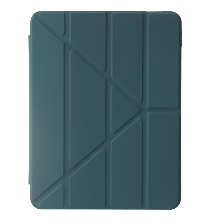 For iPad 10th Gen 10.9 2022 Deformation Transparent Acrylic Leather Tablet Case