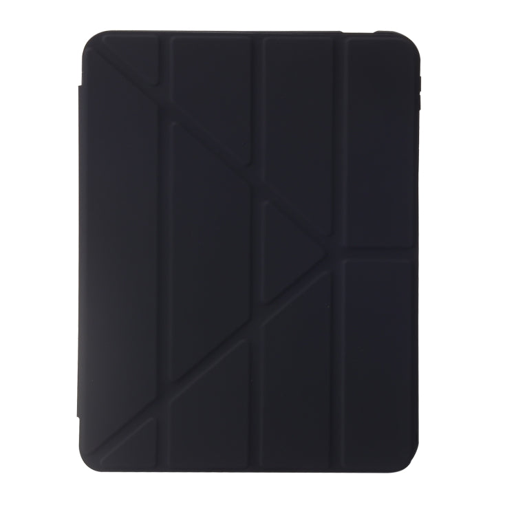 For iPad 10th Gen 10.9 2022 Deformation Transparent Acrylic Leather Tablet Case