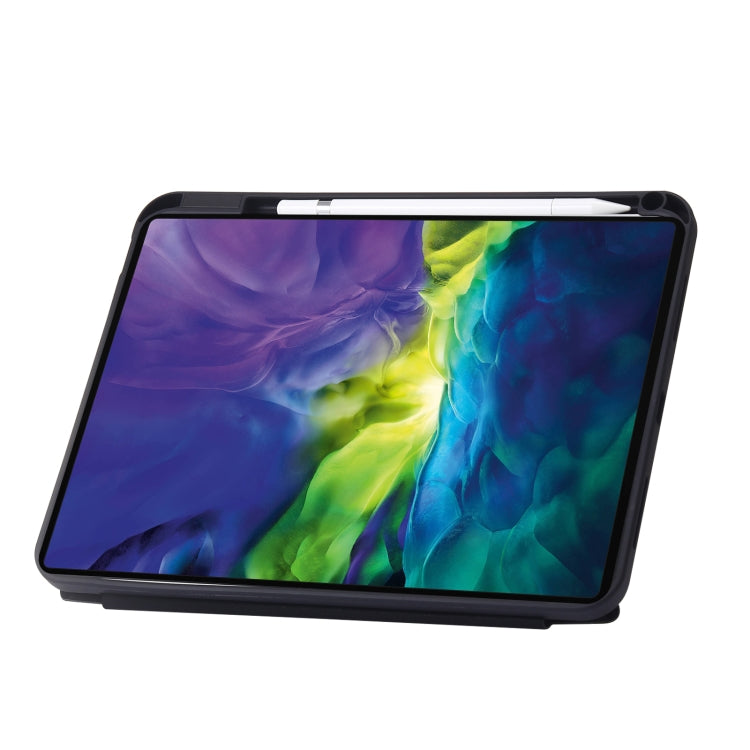 For iPad 10th Gen 10.9 2022 Deformation Transparent Acrylic Leather Tablet Case