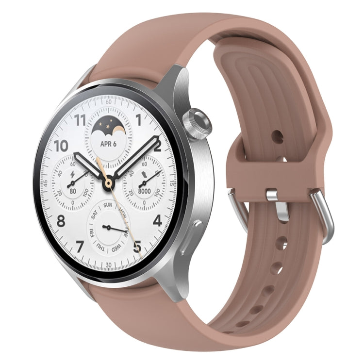For Xiaomi Watch S2 22mm Solid Color Silicone Watch Band