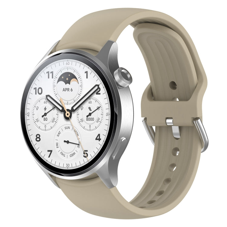 For Xiaomi Watch S2 22mm Solid Color Silicone Watch Band