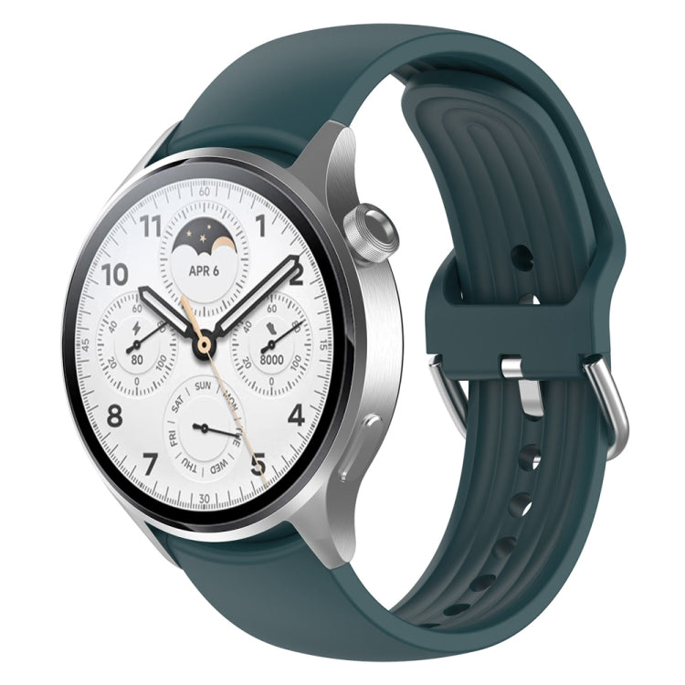 For Xiaomi Watch S2 22mm Solid Color Silicone Watch Band