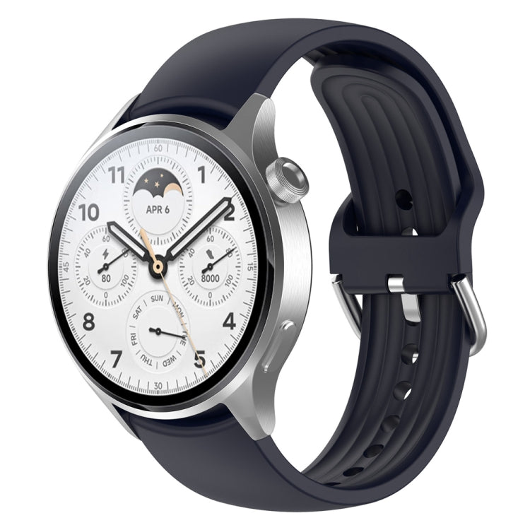 For Xiaomi Watch S2 22mm Solid Color Silicone Watch Band