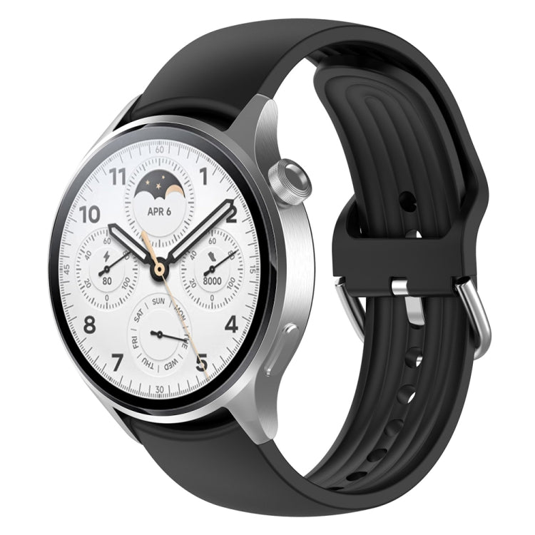 For Xiaomi Watch S2 22mm Solid Color Silicone Watch Band