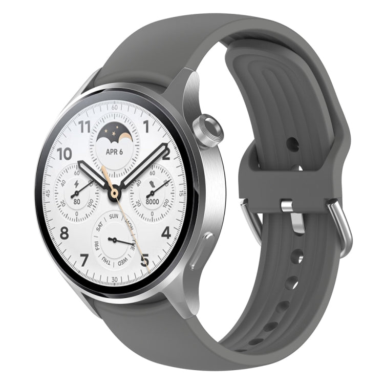 For Xiaomi Watch S2 22mm Solid Color Silicone Watch Band