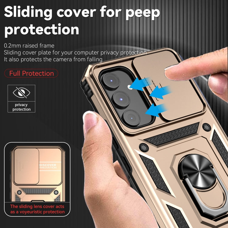 For Samsung Galaxy A54 5G Sliding Camshield Holder Phone Case