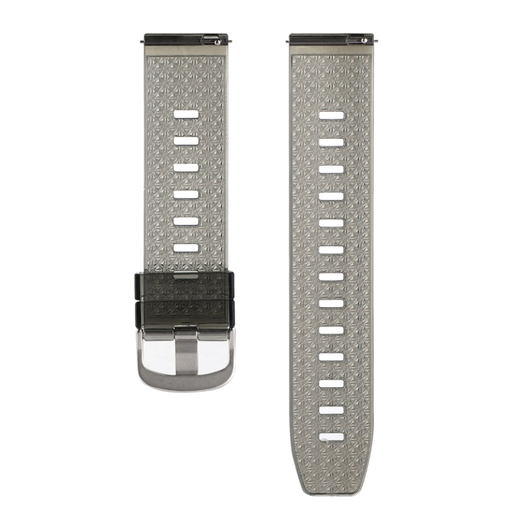 22mm Diamond Texture Clear Glitter Watch Band