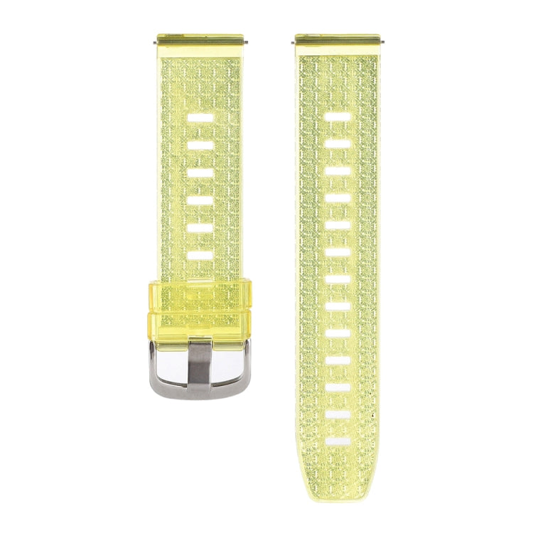 22mm Diamond Texture Clear Glitter Watch Band