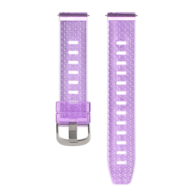 22mm Diamond Texture Clear Glitter Watch Band