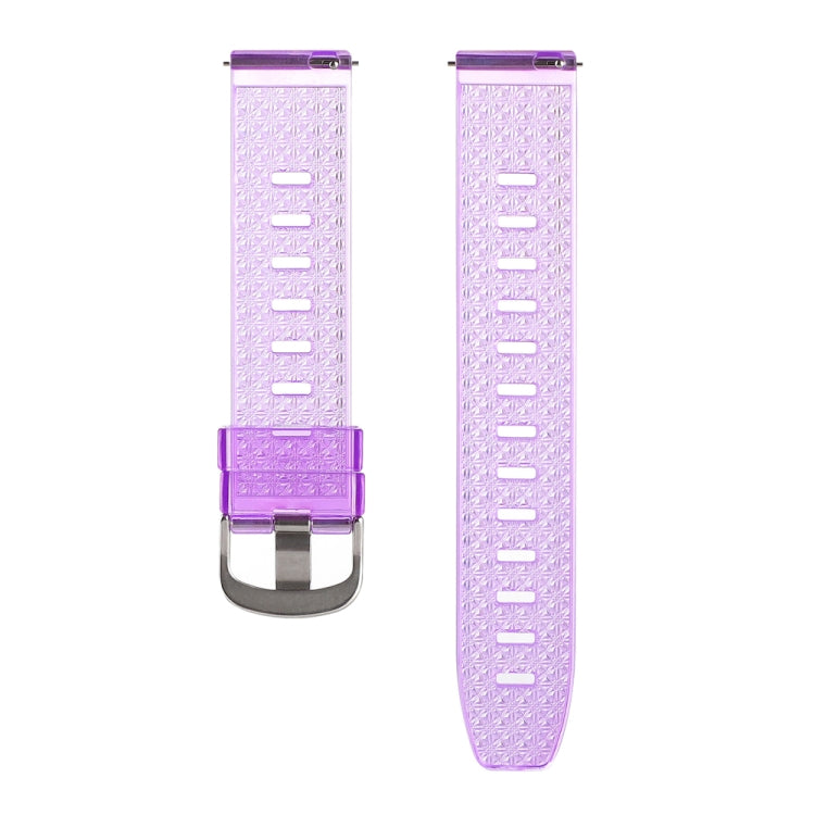 22mm Diamond Texture Clear Glitter Watch Band