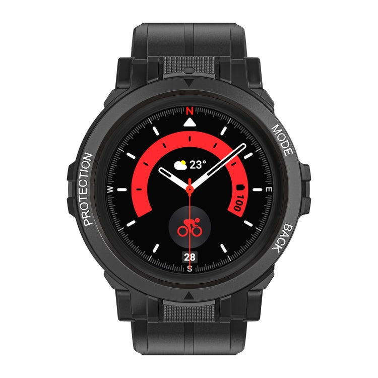 For Samsung Galaxy Watch 5 Pro 45mm Sport Integrated TPU Watch Band