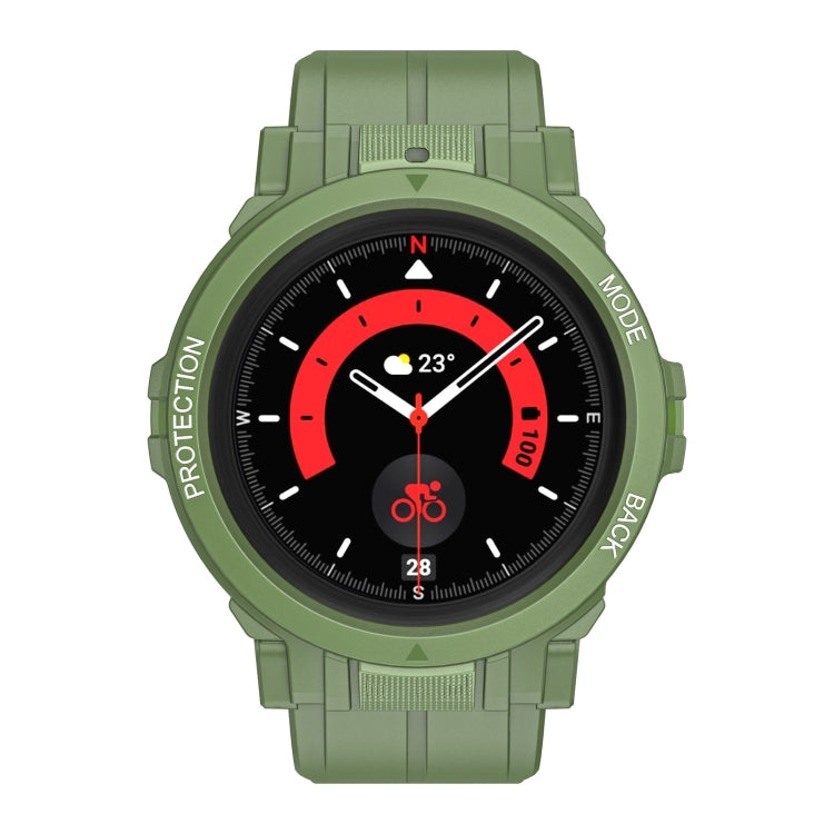 For Samsung Galaxy Watch 5 Pro 45mm Sport Integrated TPU Watch Band