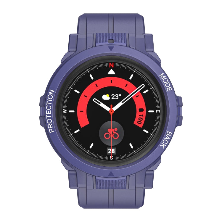 For Samsung Galaxy Watch 5 Pro 45mm Sport Integrated TPU Watch Band