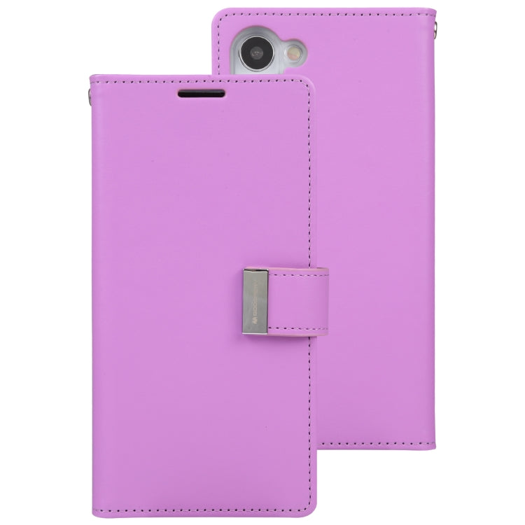 For Samsung Galaxy S23+ 5G GOOSPERY RICH DIARY Crazy Horse Texture Leather Phone Case