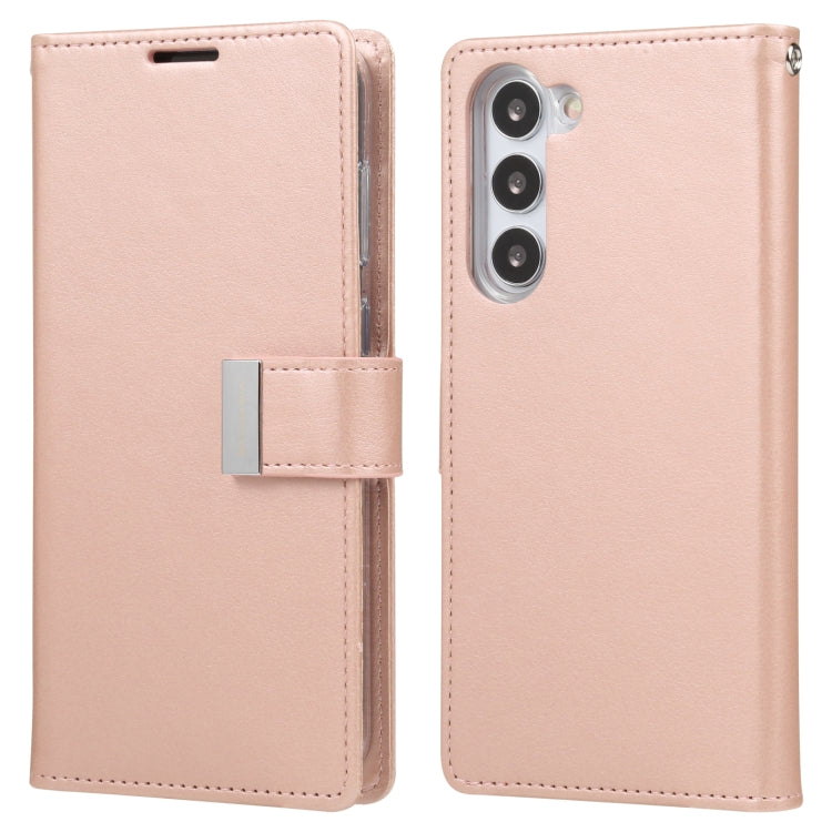 For Samsung Galaxy S23+ 5G GOOSPERY RICH DIARY Crazy Horse Texture Leather Phone Case