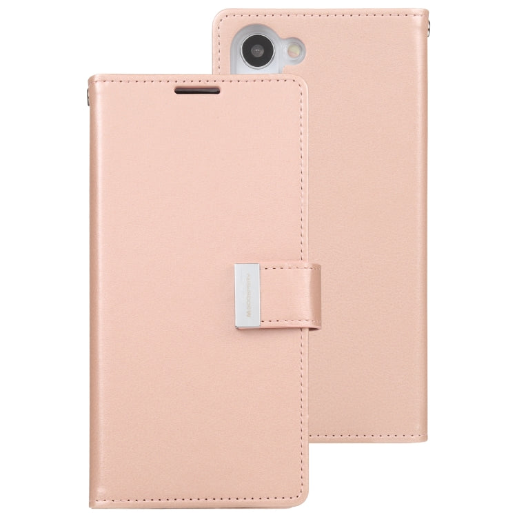 For Samsung Galaxy S23+ 5G GOOSPERY RICH DIARY Crazy Horse Texture Leather Phone Case