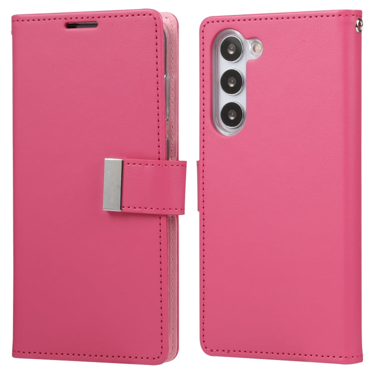 For Samsung Galaxy S23+ 5G GOOSPERY RICH DIARY Crazy Horse Texture Leather Phone Case