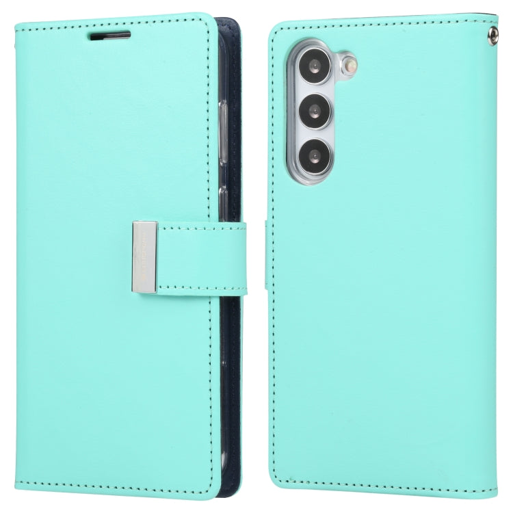 For Samsung Galaxy S23+ 5G GOOSPERY RICH DIARY Crazy Horse Texture Leather Phone Case