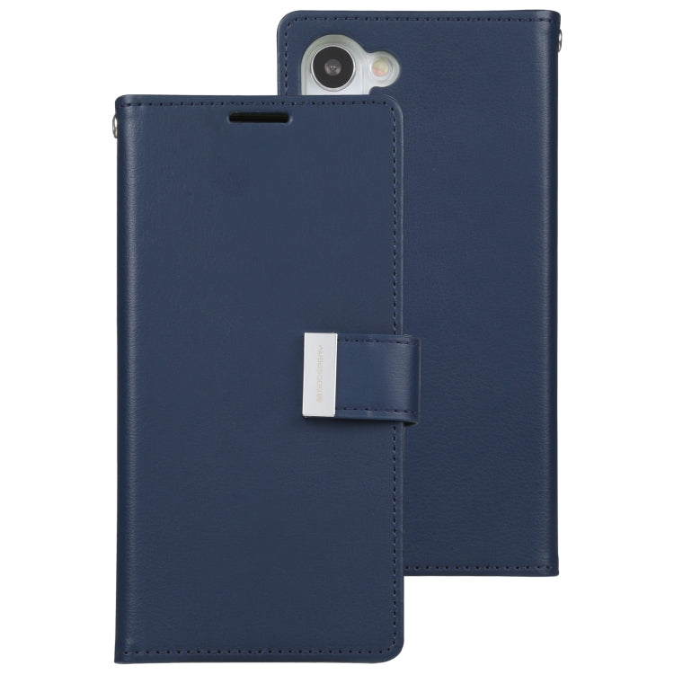 For Samsung Galaxy S23+ 5G GOOSPERY RICH DIARY Crazy Horse Texture Leather Phone Case