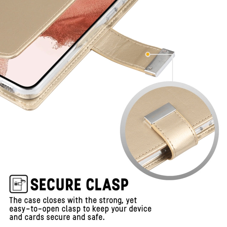 For Samsung Galaxy S23+ 5G GOOSPERY RICH DIARY Crazy Horse Texture Leather Phone Case