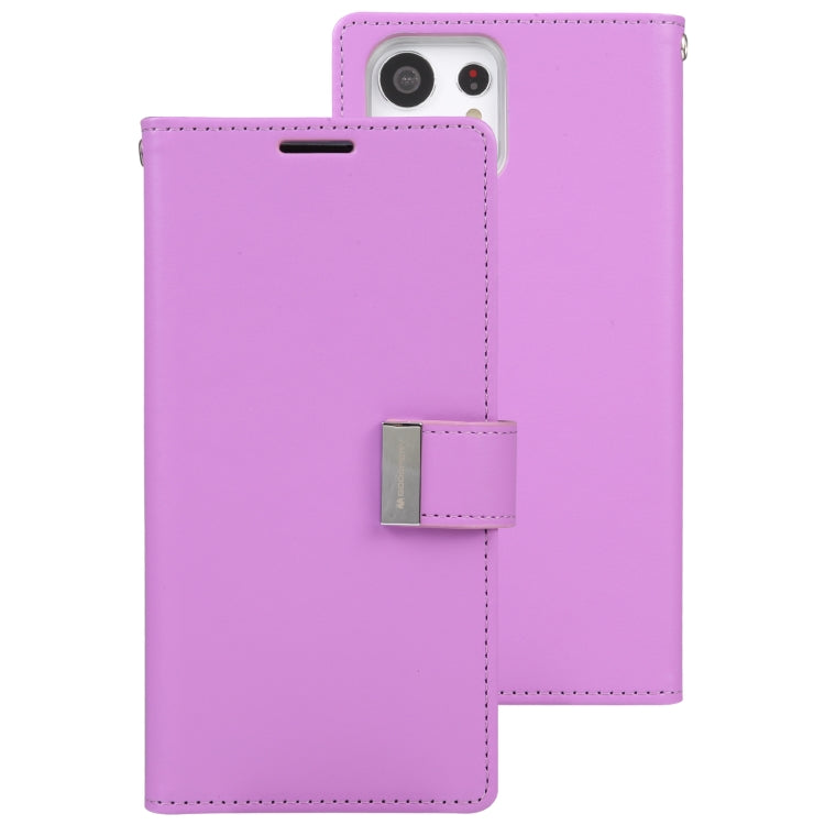 For Samsung Galaxy S23 Ultra 5G GOOSPERY RICH DIARY Crazy Horse Texture Leather Phone Case