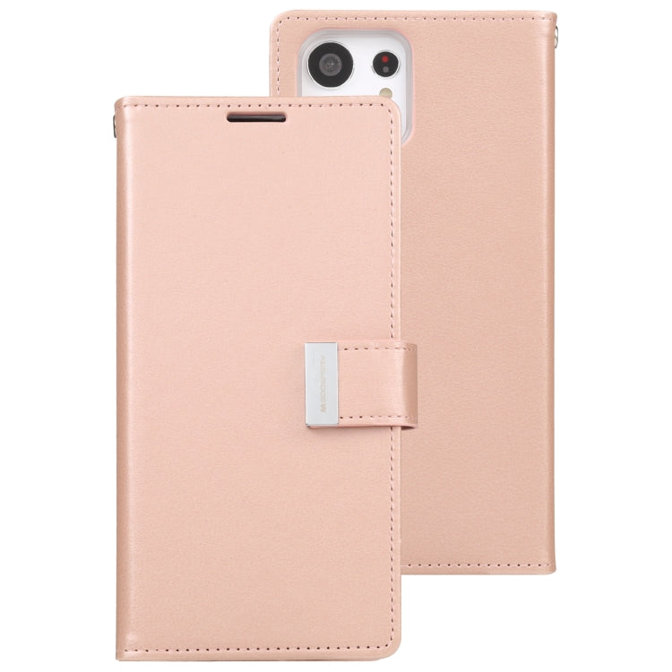 For Samsung Galaxy S23 Ultra 5G GOOSPERY RICH DIARY Crazy Horse Texture Leather Phone Case