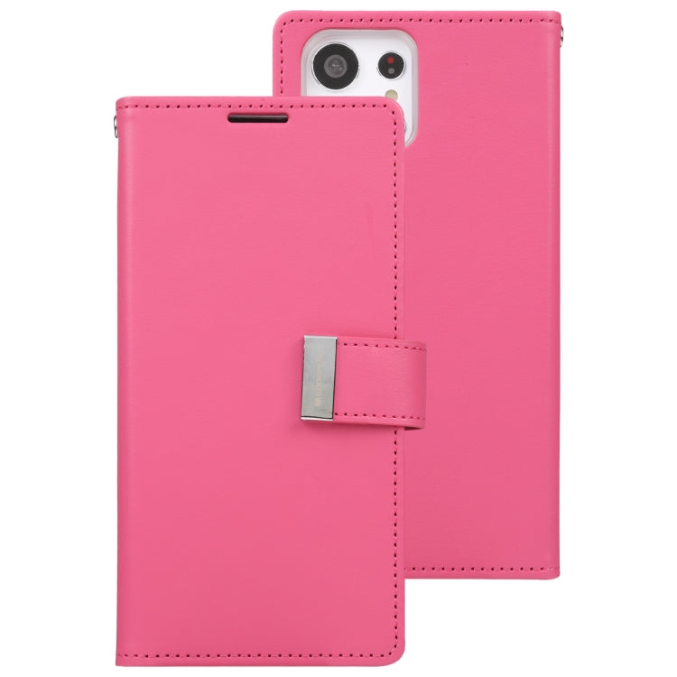 For Samsung Galaxy S23 Ultra 5G GOOSPERY RICH DIARY Crazy Horse Texture Leather Phone Case
