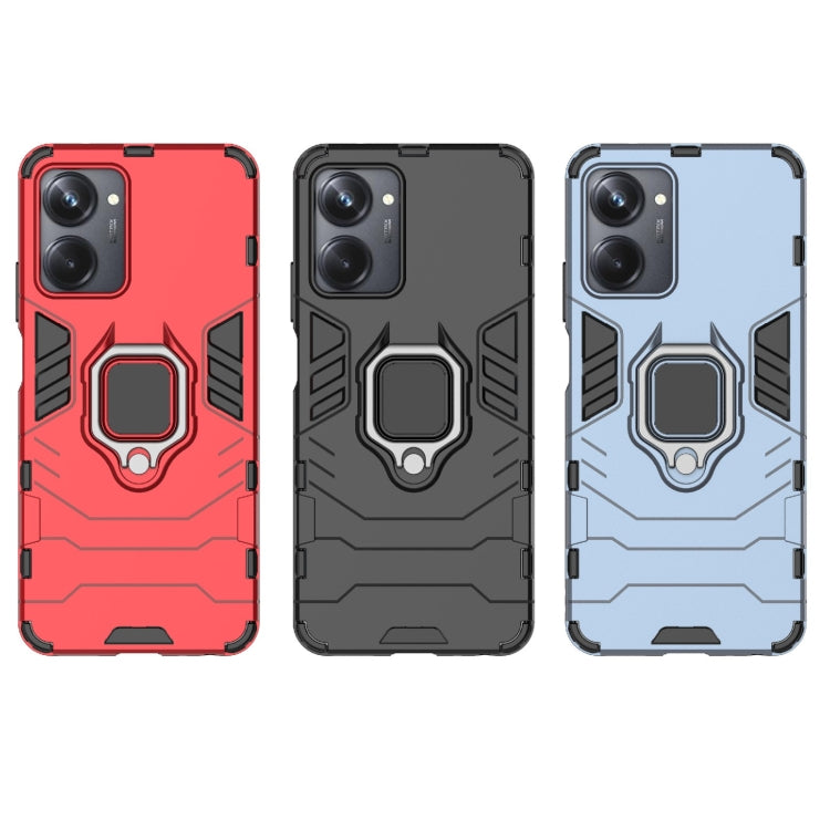 For Realme 10 Pro Magnetic Ring Holder PC + TPU Phone Case