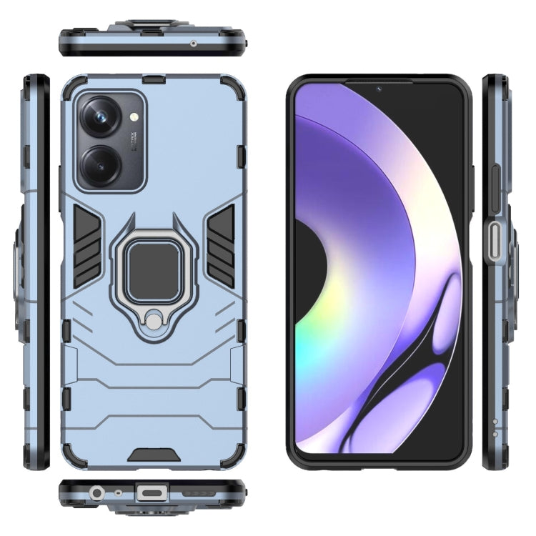 For Realme 10 Pro Magnetic Ring Holder PC + TPU Phone Case