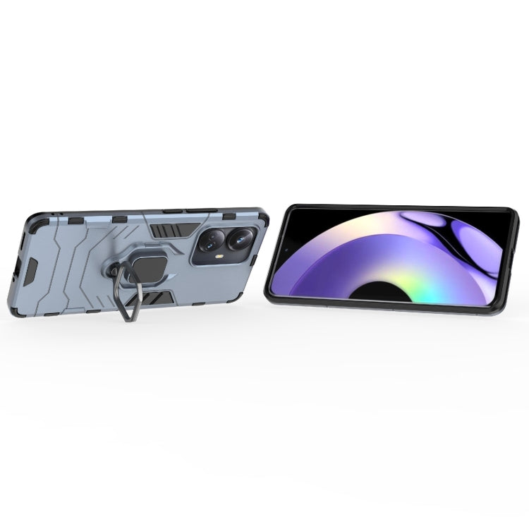 For Realme 10 Pro+ Magnetic Ring Holder PC + TPU Phone Case
