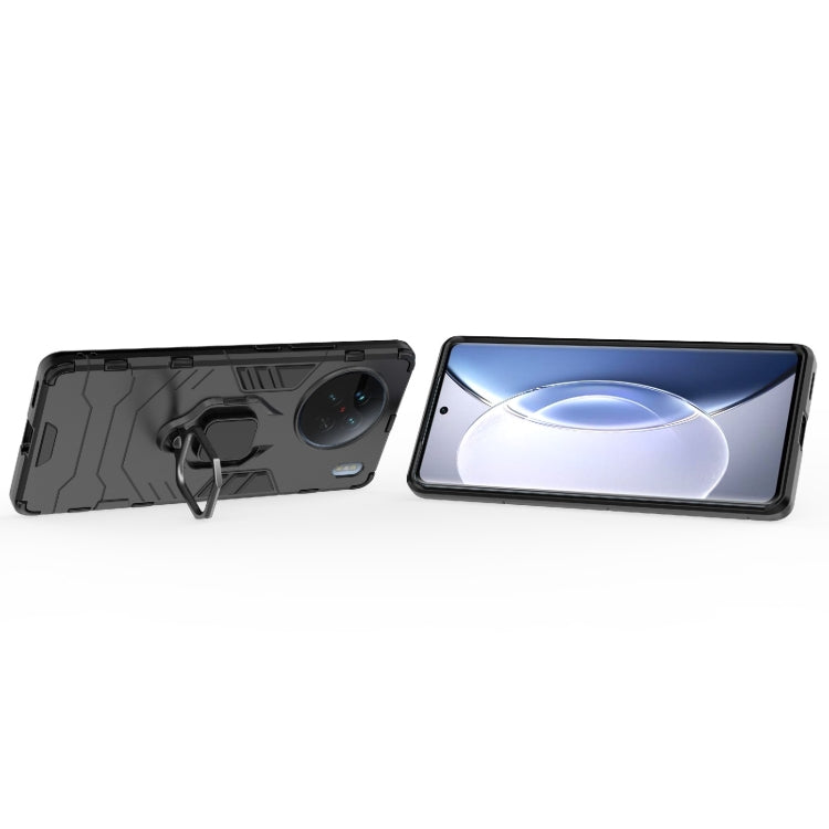 For vivo X90 5G Magnetic Ring Holder PC + TPU Phone Case