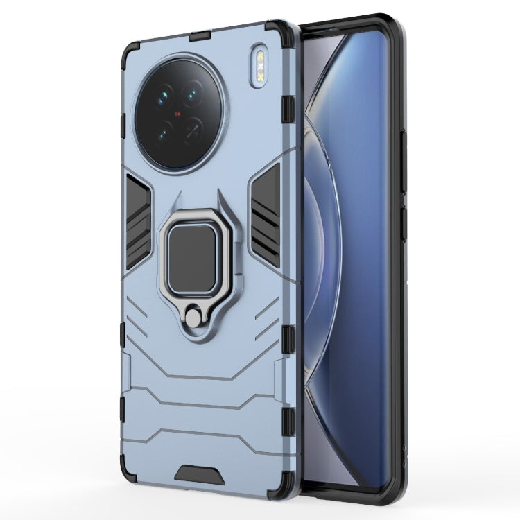 For vivo X90 5G Magnetic Ring Holder PC + TPU Phone Case