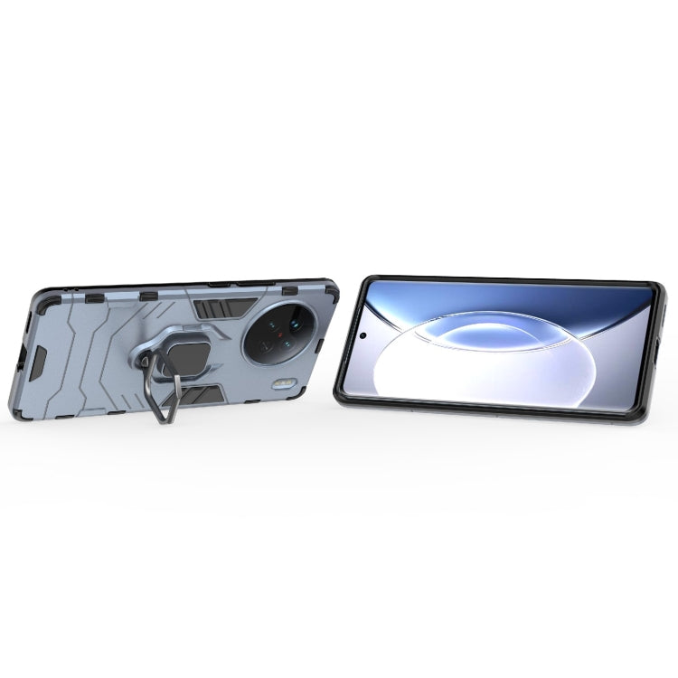 For vivo X90 5G Magnetic Ring Holder PC + TPU Phone Case