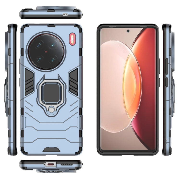 For vivo X90 Pro+ 5G Magnetic Ring Holder PC + TPU Phone Case