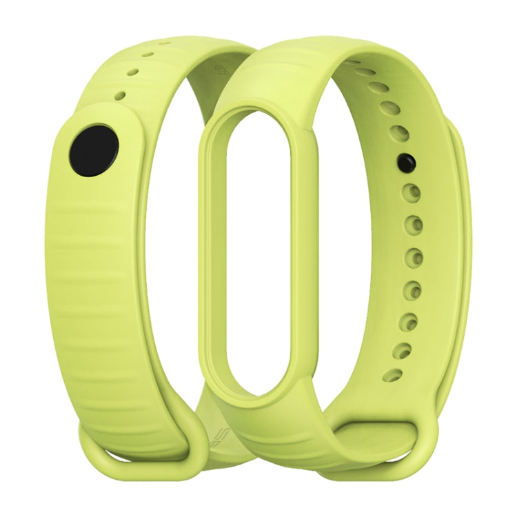 For Xiaomi Mi Band 7 / 6 / 5 MIJOBS Ripple Texture TPU Watch Band