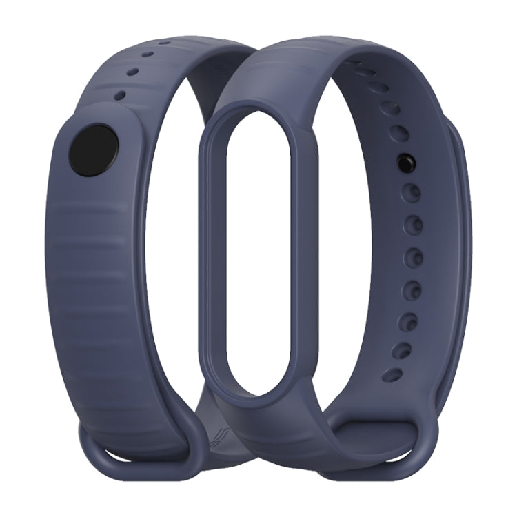 For Xiaomi Mi Band 7 / 6 / 5 MIJOBS Ripple Texture TPU Watch Band