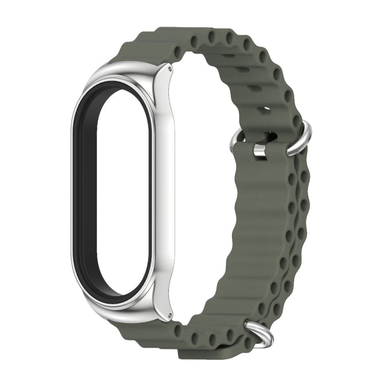 For Xiaomi Mi Band 6 / 5 / 4 / 3 MIJOBS CS Marine Silicone Breathable Watch Band