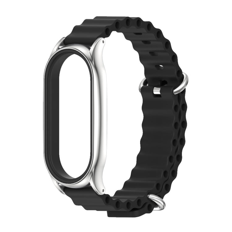 For Xiaomi Mi Band 6 / 5 / 4 / 3 MIJOBS PLUS Marine Silicone Breathable Watch Band