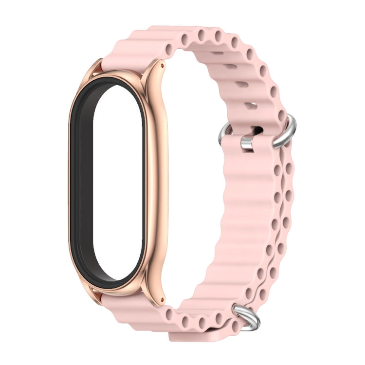 For Xiaomi Mi Band 6 / 5 / 4 / 3 MIJOBS PLUS Marine Silicone Breathable Watch Band