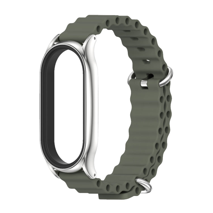 For Xiaomi Mi Band 7 / 7 NFC MIJOBS PLUS Marine Silicone Breathable Watch Band