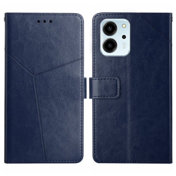 For Honor 80 SE HT01 Y-shaped Pattern Flip Leather Phone Case