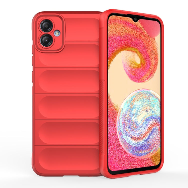 For Samsung Galaxy A04e 4G Magic Shield TPU + Flannel Phone Case