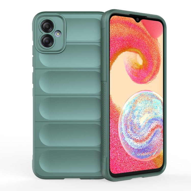 For Samsung Galaxy A04e 4G Magic Shield TPU + Flannel Phone Case