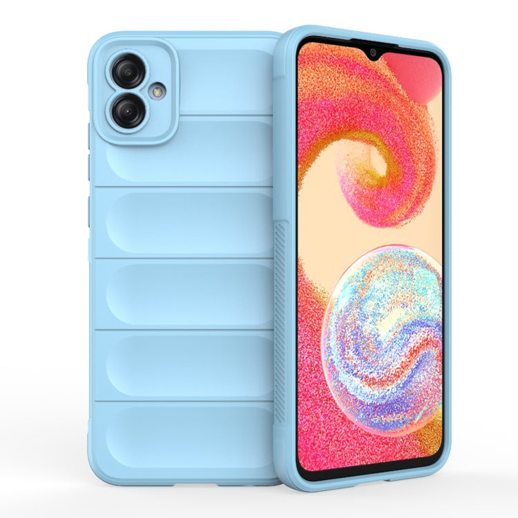 For Samsung Galaxy A04e 4G Magic Shield TPU + Flannel Phone Case