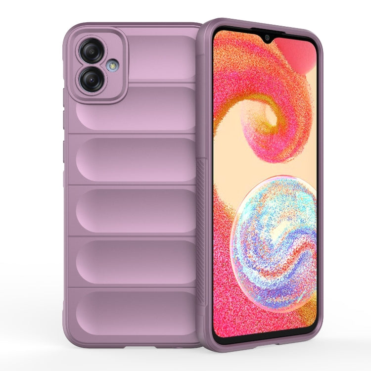 For Samsung Galaxy A04e 4G Magic Shield TPU + Flannel Phone Case