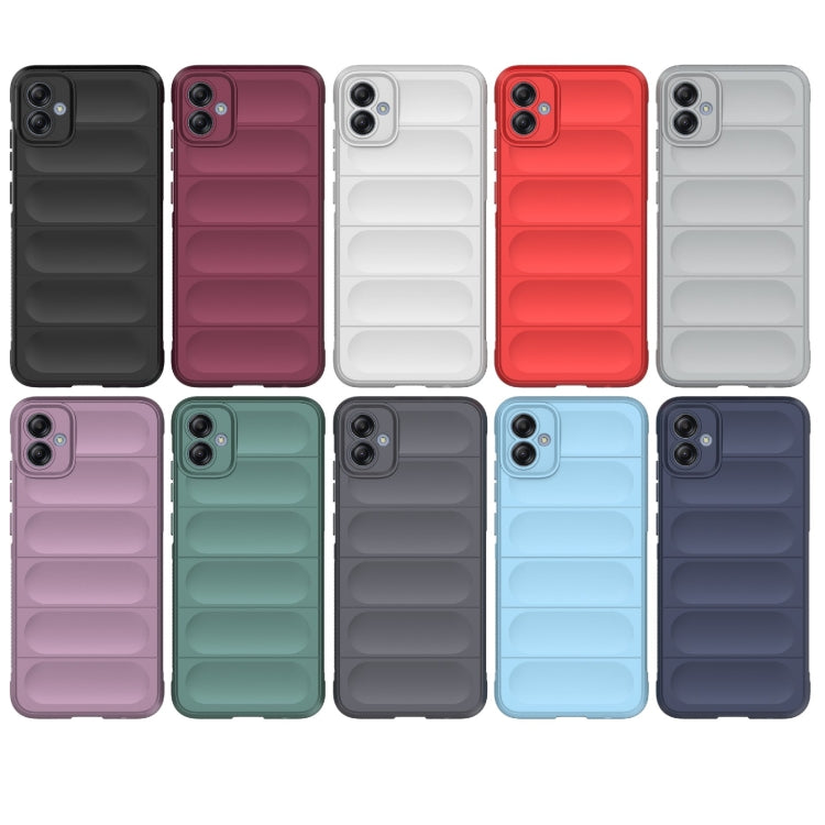 For Samsung Galaxy A04e 4G Magic Shield TPU + Flannel Phone Case