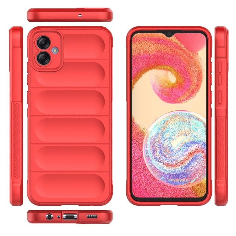 For Samsung Galaxy A04e 4G Magic Shield TPU + Flannel Phone Case