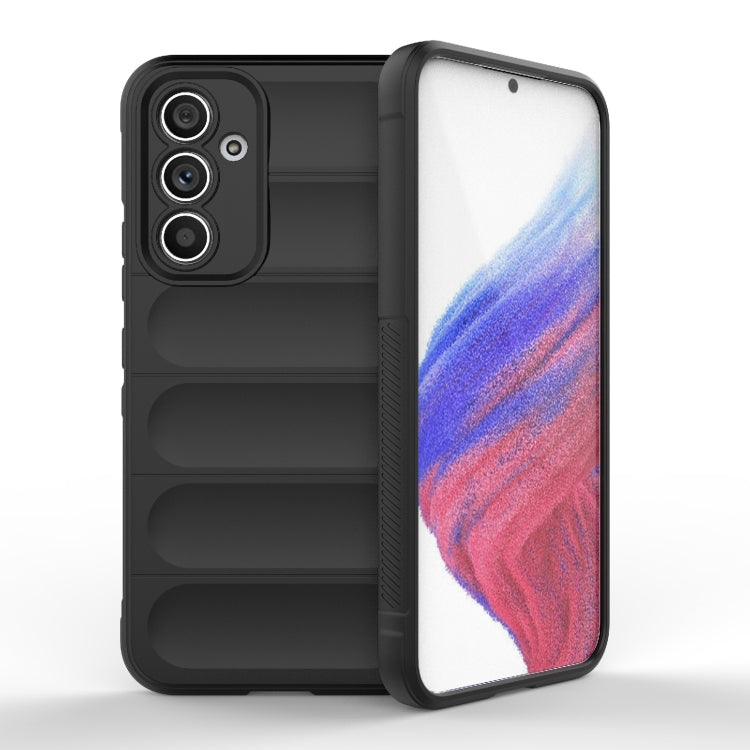 For Samsung Galaxy A54 5G Magic Shield TPU + Flannel Phone Case