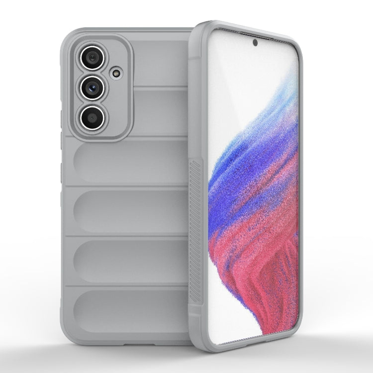 For Samsung Galaxy A54 5G Magic Shield TPU + Flannel Phone Case